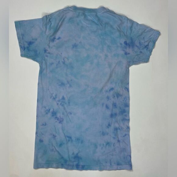 Gorillaz Graphic T-shirt Women Small Blue Tie Dye Short Sleeve Music - Picture 3 of 5